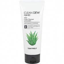 Пенка для умывания с экстрактом алоэ, 180 мл | TONY MOLY Clean Dew Aloe Foam Cleanser