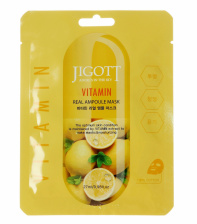 Ампульная маска с витаминами, 27 мл | JIGOTT VITAMIN REAL AMPOULE MASK