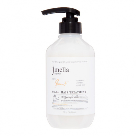 Маска для волос с ароматом жасмина и белого мускуса, 500 мл | JMELLA in France Queen 5' Hair Treatment фото 1