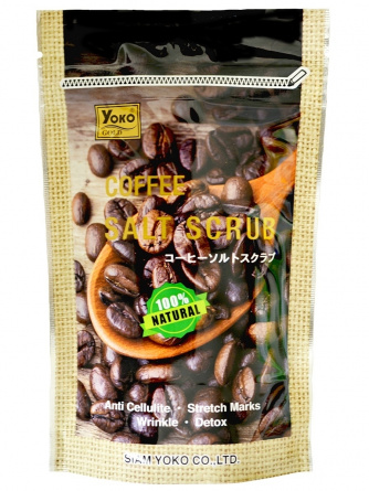 Солевой скраб для тела с кофе, 280 г | YOKO Coffee Salt Scrub фото 1