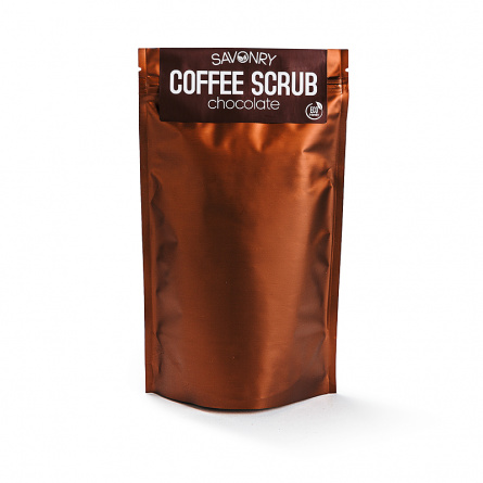 Скраб для тела кофейный Шоколадный, 200 гр | Savonry Coffee Scrub Chocolate фото 1