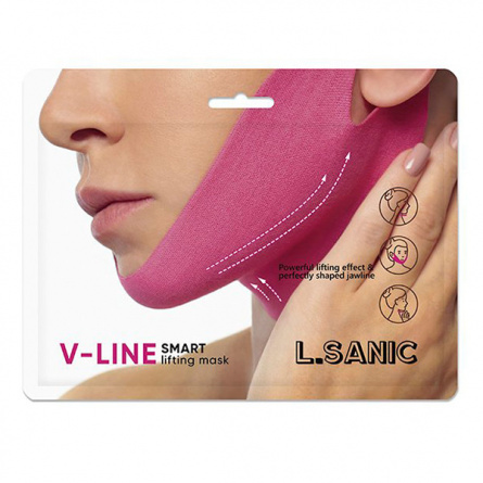 Маска-бандаж для коррекции овала лица, 11 гр | L.SANIC V-line Smart Lifting Mask фото 1