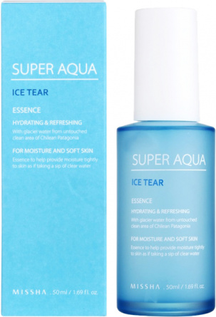 Интенсивно увлажняющая эссенция, 50 мл | MISSHA Super Aqua Ice Tear Essence фото 1