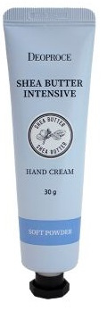 Крем для рук с маслом ши, 30 гр | DEOPROCE SHEA BUTTER INTENSIVE HAND CREAM SOFT POWDER фото 1