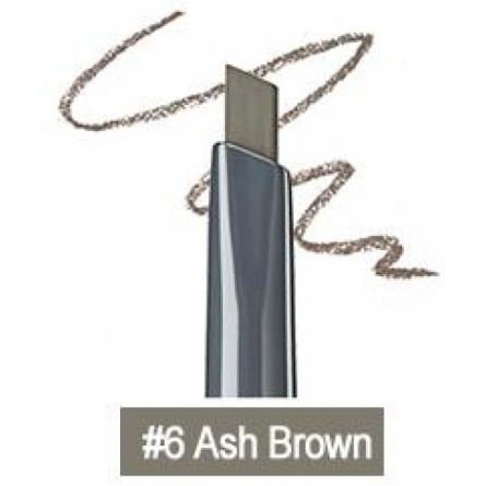 Карандаш для бровей, 0,2 гр | THE SAEM Saemmul Artlook Eyebrow 06 Ash Brown фото 3