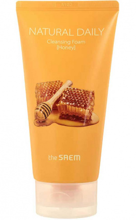 Пенка для умывания с медом, 150 мл | The Saem Natural Daily Cleansing Foam Honey фото 1
