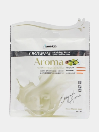 Маска альгинатная антивозрастная питательная (саше), 25 гр | ANSKIN Aroma Modeling Mask Refill фото 1