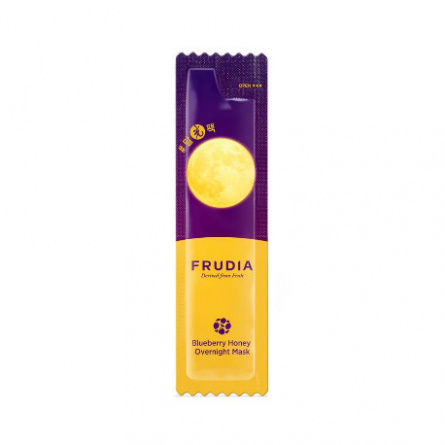 Ночная маска для лица с черникой и медом, 5мл*1шт | Frudia Blueberry Honey Overnight Mask фото 1