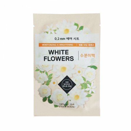Тканевая маска с экстрактом белых цветов, 20 мл | ETUDE HOUSE Therapy Air Mask White Flowers фото 1