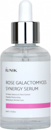 Сыворотка с розовой водой и галактомисисом, 50 мл | IUNIK Rose Galactomyces Synergy Serum фото 1