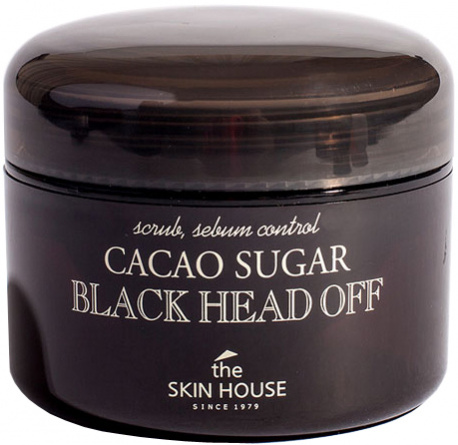 Скраб против черных точек с коричневым сахаром и какао, 50г | The Skin House Сacao Sugar Scrub фото 1