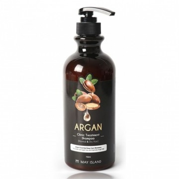 Шампунь с аргановым маслом, 750 мл | May Island Argan Clinic Treatment Shampoo фото 1