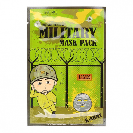 Маска для лица мужская, 25 гр | MIJIN MJ Military mask фото 1