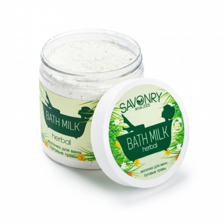 Молочко для ванн Луговые травы, 500 мл | Savonry Bath Milk Herbal фото 1