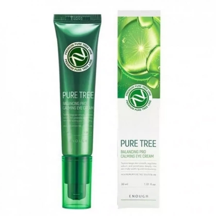 Крем для век с экстрактом чайного дерева, 30 мл | ENOUGH Premium Pure Tree Balancing Pro Calming Eye Cream фото 1