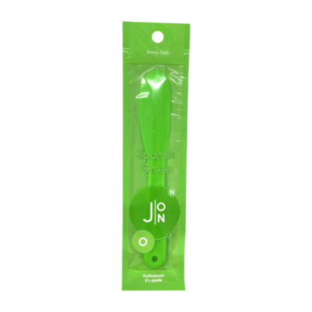 Спатула (лопатка) для нанесения масок зеленая, 1 шт | J:ON Spatula Green фото 1