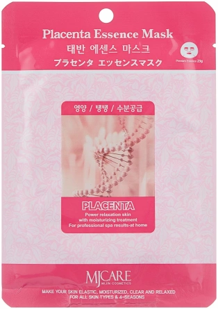 Маска тканевая плацента, 23 гр | MIJIN Placenta Essence Mask фото 1