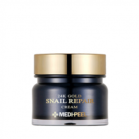 Крем для лица с коллоидным золотом и муцином улитки, 50 мл | Medi-Peel Luxury 24K Gold Snail Cream фото 1