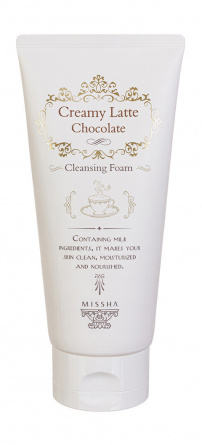 Очищающая пенка для лица, 172 мл | MISSHA Creamy Latte Cleansing Foam Chocolate фото 1