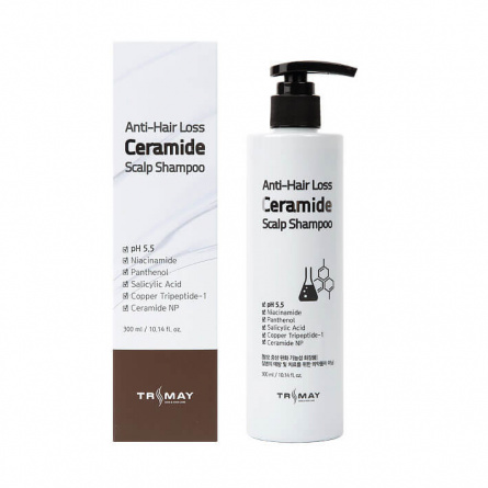 Шампунь с керамидами, 300 мл | TRIMAY Anti-Hair Loss Ceramide Scalp Shampoo фото 1