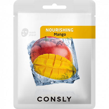 Питательная тканевая маска с экстрактом манго, 20 мл | Consly Mango Nourishing Mask Pack фото 1