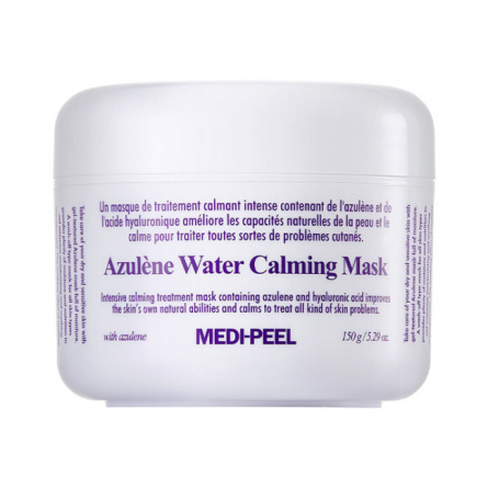 Маска успокаивающая и увлажняющая с азуленом, 150 гр | Medi-Peel Azulene Water Calming Mask фото 1