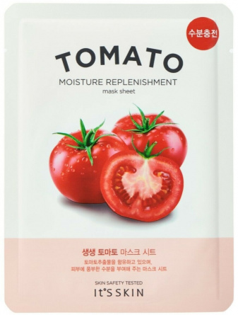 Тканевая маска для сияния кожи томат, 18гр | It's Skin The Fresh Tomato Mask Sheet фото 1