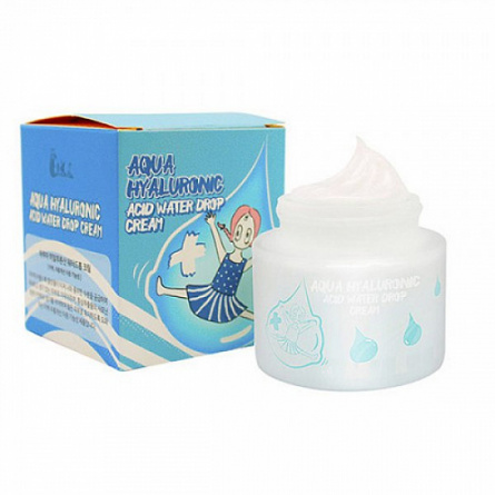 Крем для лица увлажняющий гиалуроновый, 50 мл | Elizavecca Aqua Hyaluronic Acid Water Drop Cream фото 1