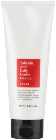 Пенка для умывания с салициловой кислотой, 150 мл | COSRX Salicylic Acid Daily Gentle Cleanser фото 1