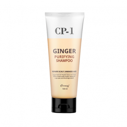 Шампунь для волос с экстрактом имбиря, 100 мл | ESTHETIC HOUSE Ginger Purifying Shampoo фото 1