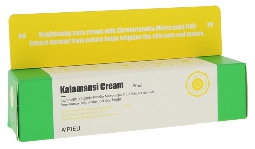 Осветляющий крем с экстрактом каламанси, 50 гр | A'PIEU Kalamansi Cream фото 2
