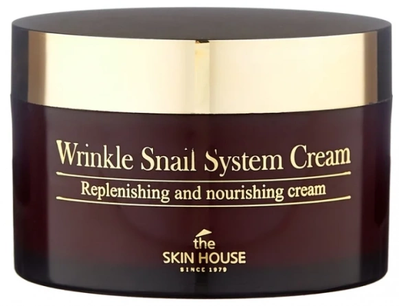 Крем для лица улиточный, 100 мл | The Skin House Wrinkle Snail System Cream фото 1