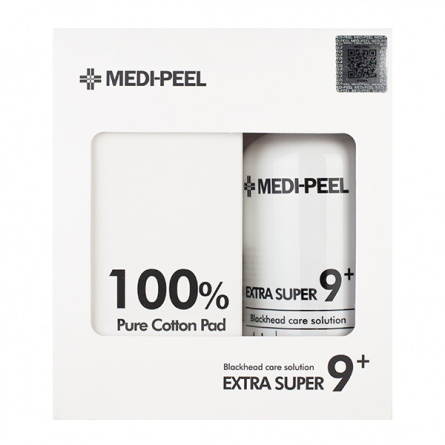 Очищающее средство для удаления черных точек, 250 мл | Medi-Peel Extra Super 9+ Cotton Pad фото 1