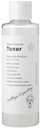 Тонер для улучшения тона лица, 250 мл | VILLAGE 11 FACTORY Т Skin Formula Toner фото 1