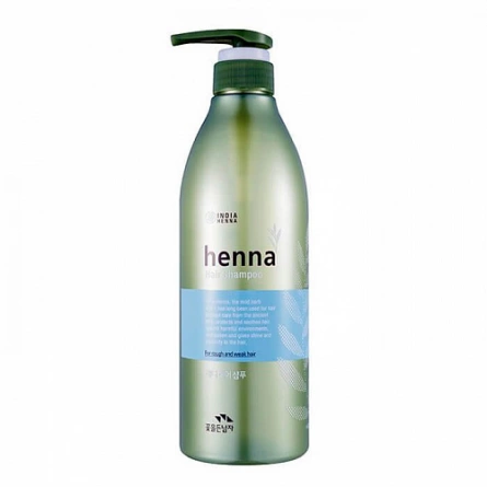 Шампунь для волос укрепляющий с хной, 730 мл | Flor de Man MF HENNA hair shampoo фото 1
