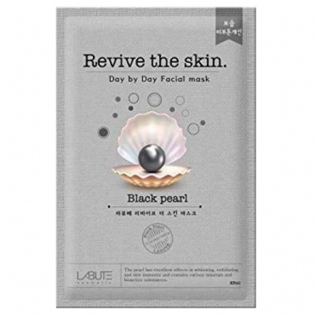 Тканевая маска с жемчугом, 23 мл | LABUTE Revive the skin Pearl Mask фото 1