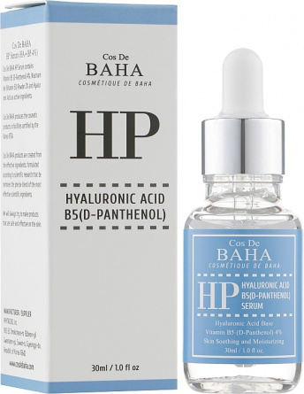 Сыворотка с гиалуроновой кислотой и витамином, 30 мл | Cos De Baha Hyaluronic+B5 Serum фото 1