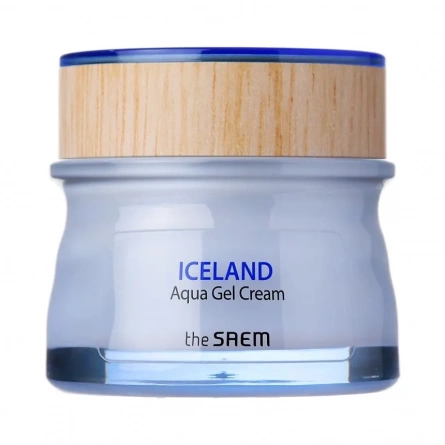 Крем-гель для лица увлажняющий, 60 мл | THE SAEM Iceland Aqua Gel Cream фото 1