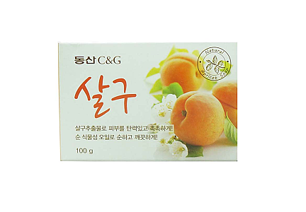Мыло туалетное абрикос, 100 гр | CLIO Apricot Soap фото 1