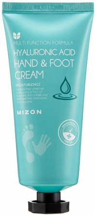 Крем для рук и ног с гиалуроновой кислотой, 100 мл | MIZON Hyaluronic Acid Hand And Foot Cream фото 1