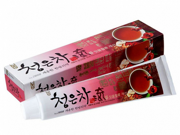 Зубная паста Восточный красный чай, 125 гр | Dental Clinic 2080 Cheong-en-cha Ryu Tooth Paste фото 1