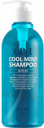 Шампунь для волос охлаждающий, 500 мл | ESTHETIC HOUSE CP-1 Head spa cool mint shampoo фото 1