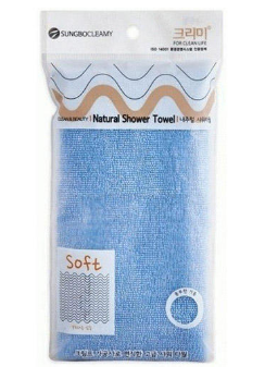 Мочалка для душа, 28х100 см | SB CLEAN&BEAUTY Natural Shower Towel фото 1