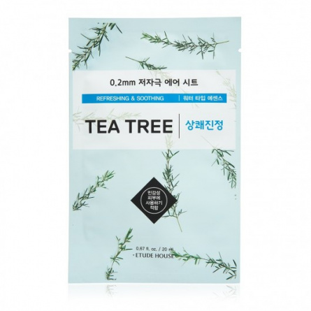 Тканевая маска с чайным деревом, 20 мл | ETUDE HOUSE Therapy Air Mask Tea Tree фото 1