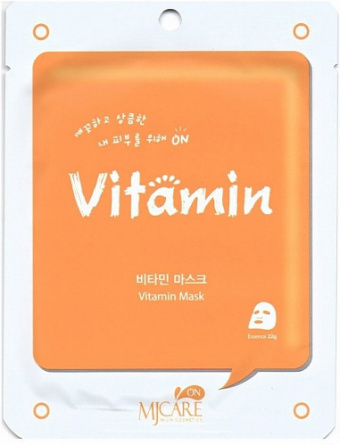 Маска тканевая с облепихой, 22 гр | MIJIN MJ on Vitamin Mask фото 1