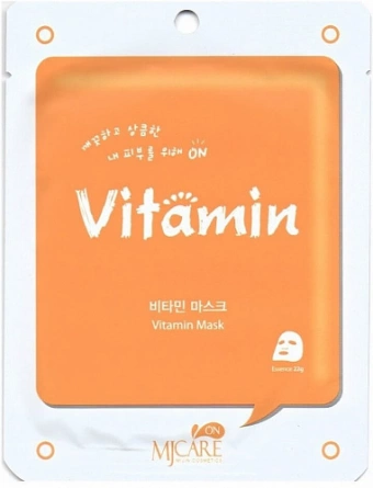 Маска тканевая с облепихой, 22 гр | MIJIN MJ on Vitamin Mask фото 1