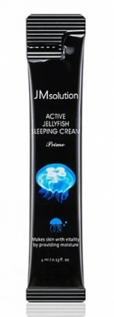 Ночной крем с экстрактом медузы, 1шт*4мл | JMsolution Active Jellyfish Sleeping Cream фото 1