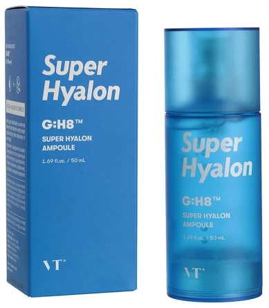Увлажняющая сыворотка с гиалуроновой кислотой, 50 мл | VT Cosmetics SUPER HYALON AMPOULE фото 1