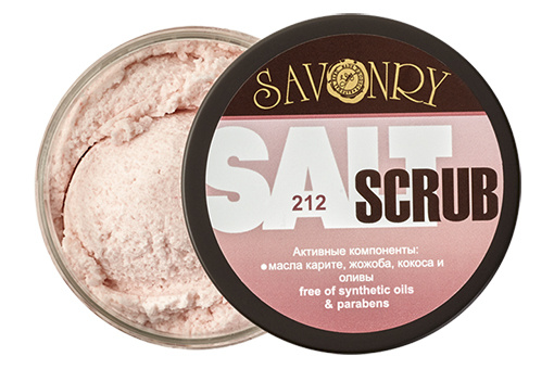 Соляной скраб 212, 300 г. | Savonry Salt Scrub 212  фото 1