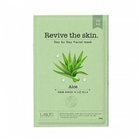 Тканевая маска с алоэ, 23 мл | LABUTE Revive the skin Aloe Mask фото 1